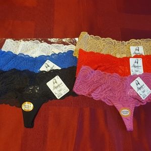 NWT Angelina 6 piece Tanga Set